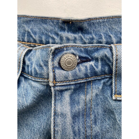 Levi's Premium Big E Wedgie Straight Leg Style Jeans Womens Size 27 Blue Classic - Picture 2 of 8